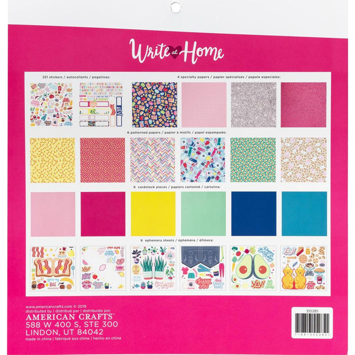 Damask Love | Write At Home Project Pad | 12"X12"