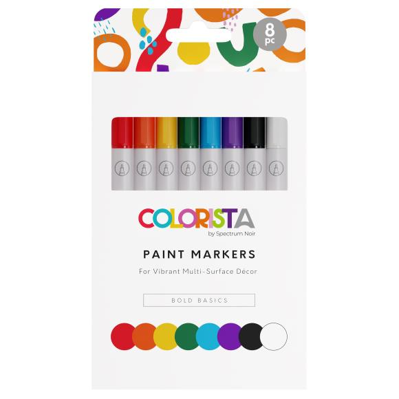 Colorista | Paint Marker 8/Pkg | Bold Basics