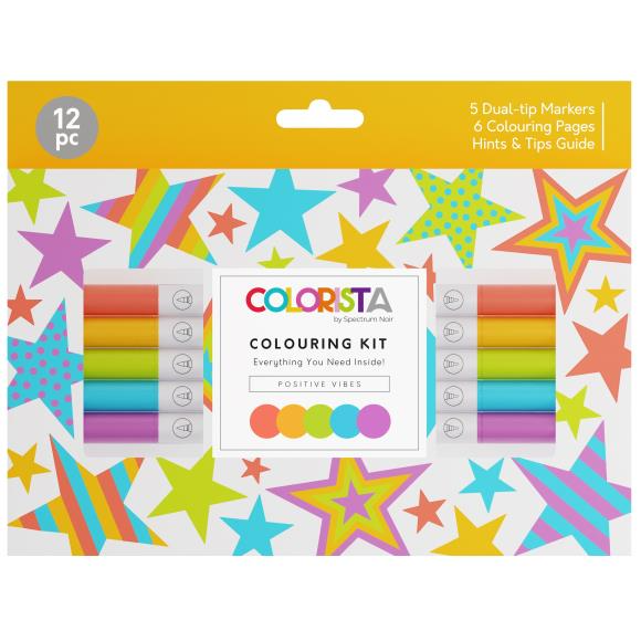 Colorista - Colouring Kit - Stars of Manga - 12 Piece Set
