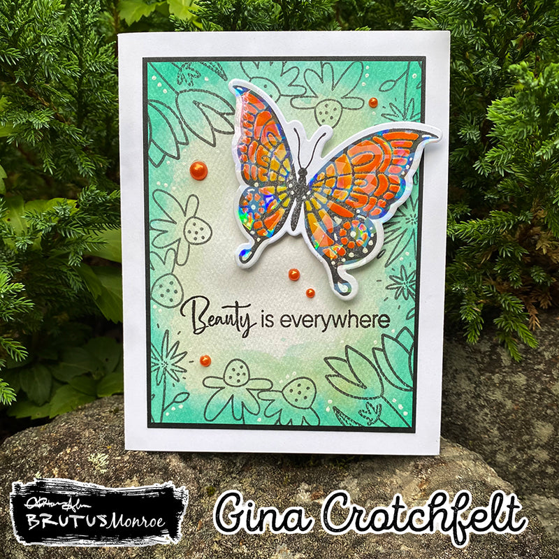 Magical Shattered Glass | Foil Transfer Sheets | Brutus Monroe