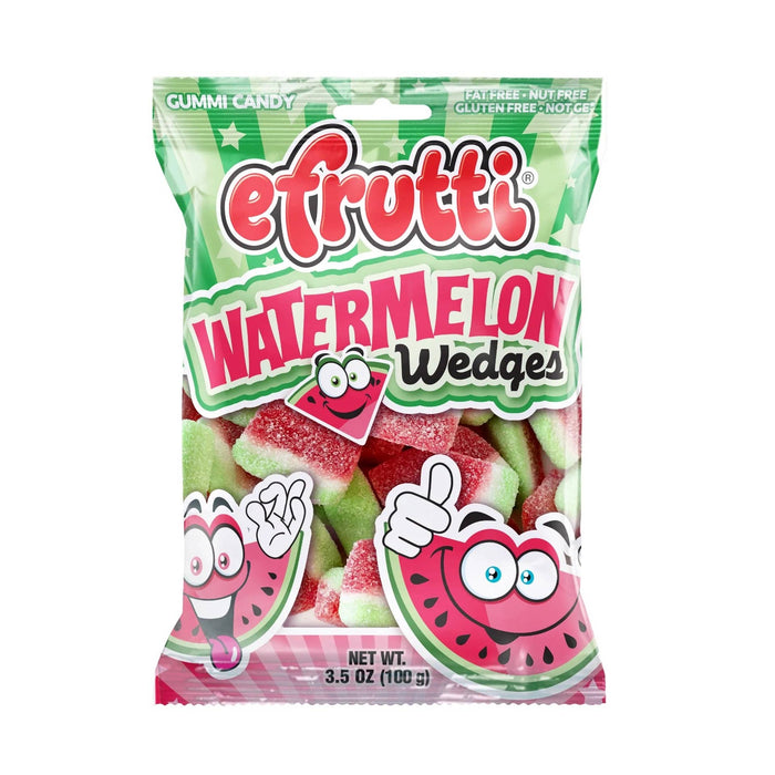 Efrutti Watermelon Wedges, 3.5oz