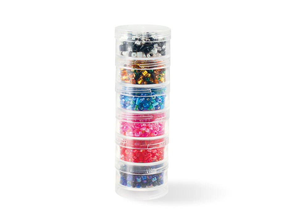 Screw-Stack Canisters | 6 Jar | 1.5"x3/4"