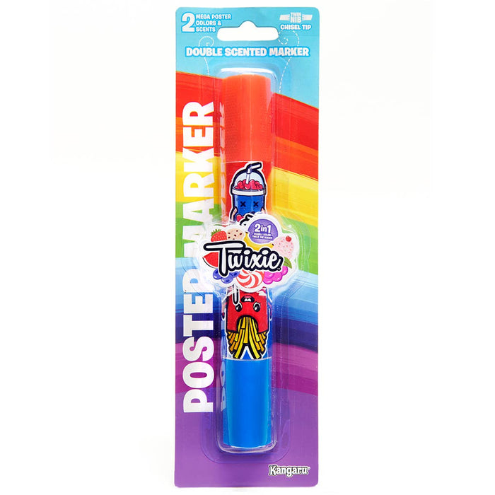 Kangaru Toys & Stationery - Twixie Double Scented Poster Marker