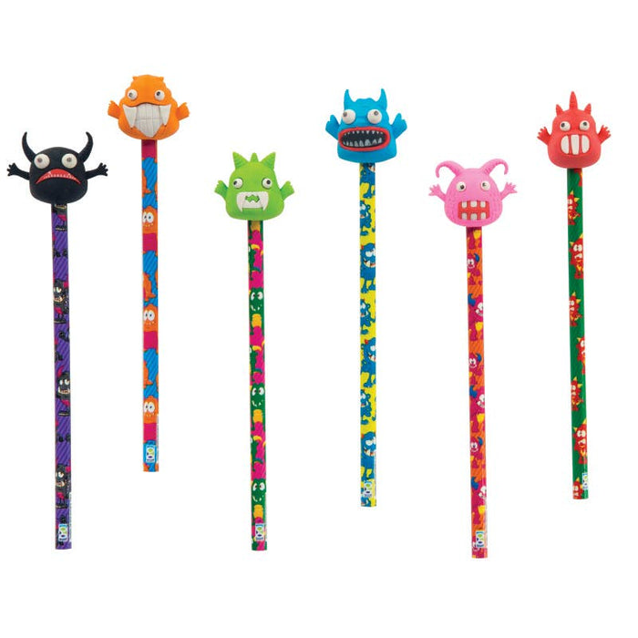 Monster Pencil With Eraser Topper