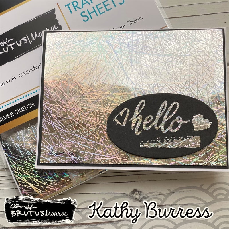Dazzling Doodles - Brutus Monroe | Adhesive Transfer | Deco Foil