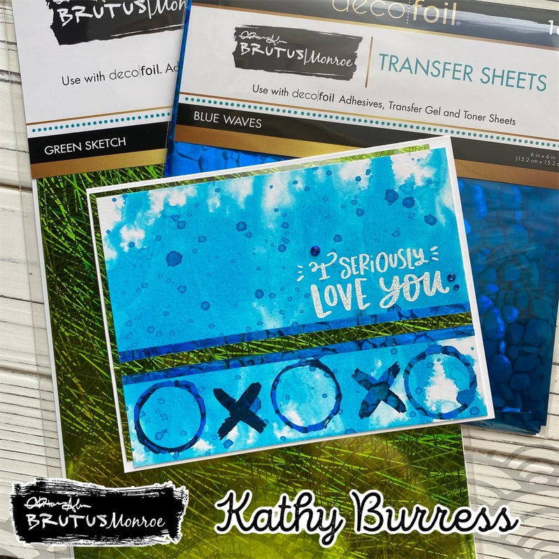 Dazzling Doodles - Brutus Monroe | Adhesive Transfer | Deco Foil