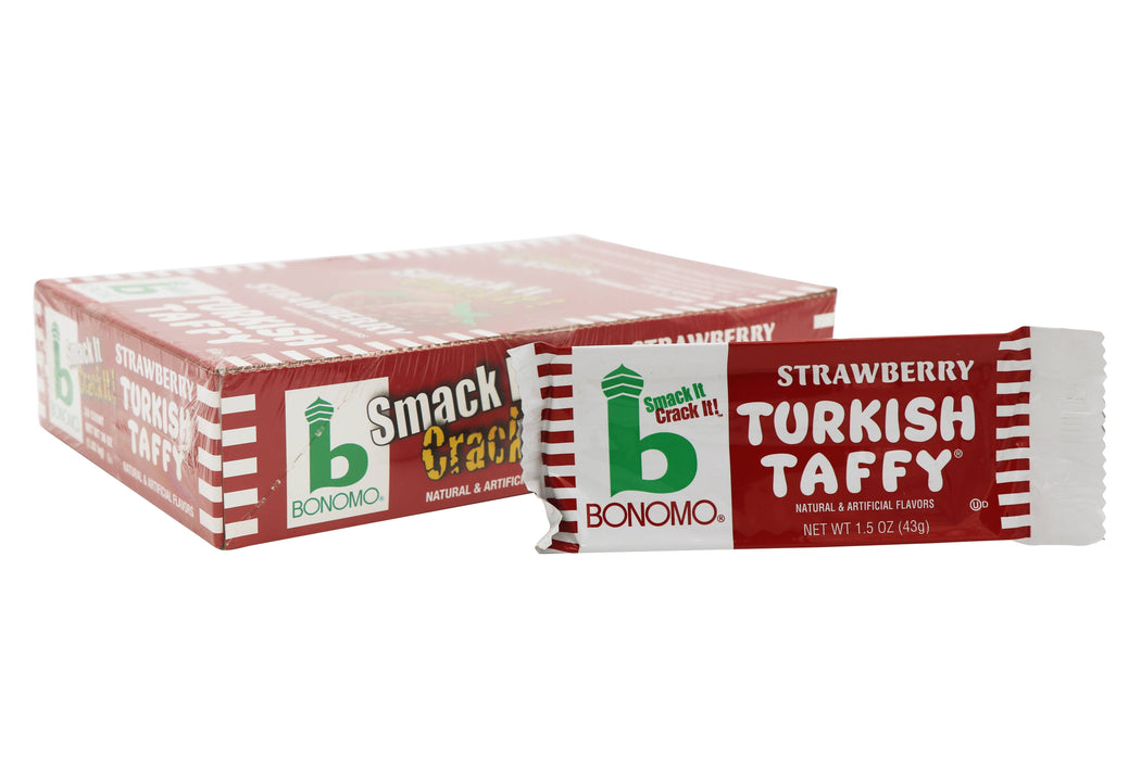 Bonomo Turkish Taffy Strawberry, 1.5oz