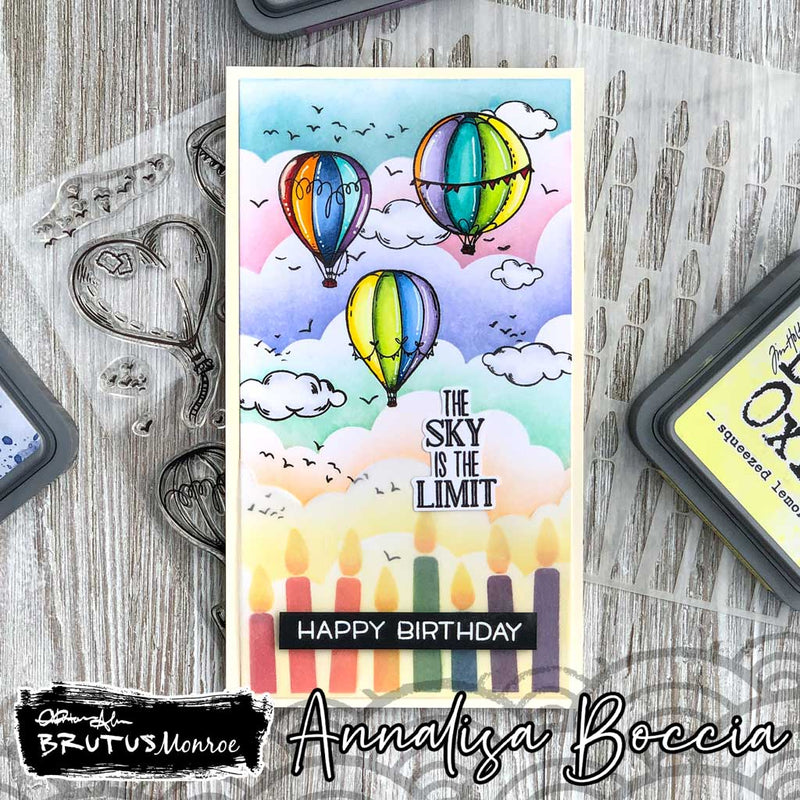 Make a Wish!  | Mixed Media Stencil