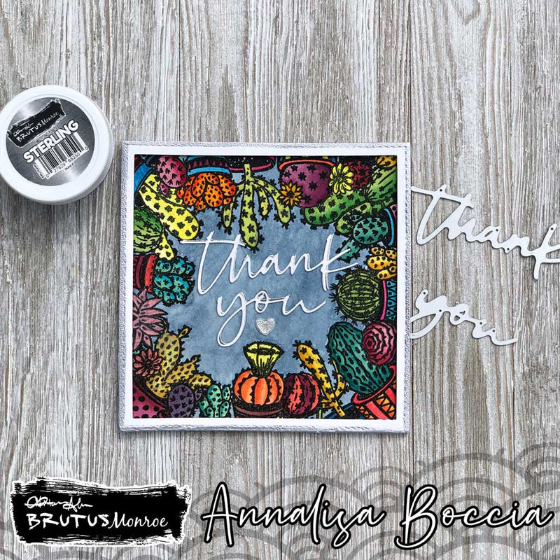 Cacti  | 6x6 Background Stamp