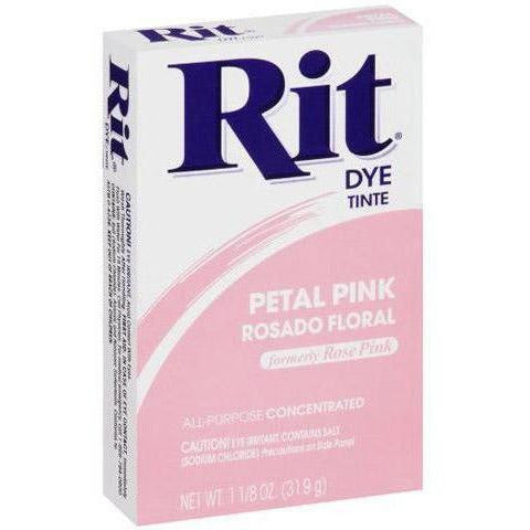 Rit Petal Pink Powder Dye: 1.125 ounces