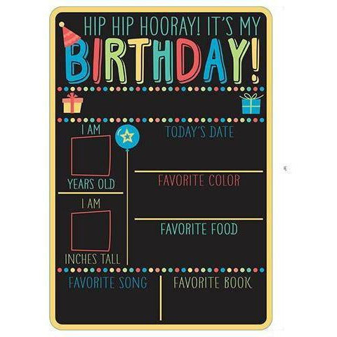 My Birthday Chalk Sign, 11 x 16 inches