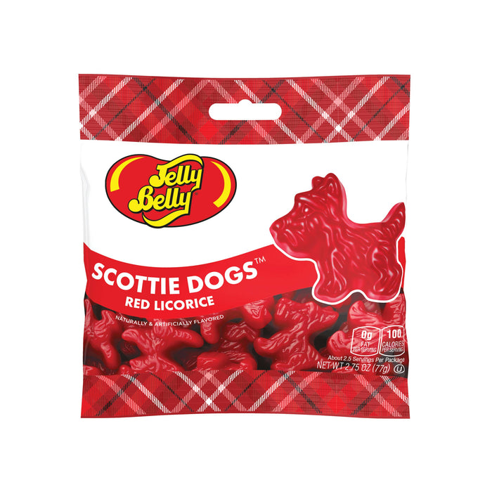 Jelly Belly Scottie Dogs, Red Licorice