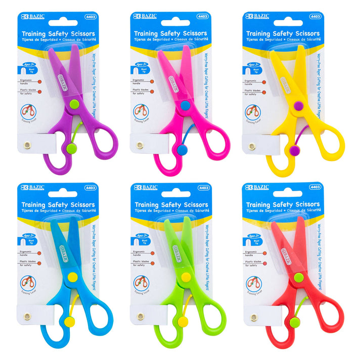 BAZIC Products - Kids Training Safety Scissors 5": 24