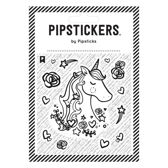 Pipsticks - Color-in Unicorn