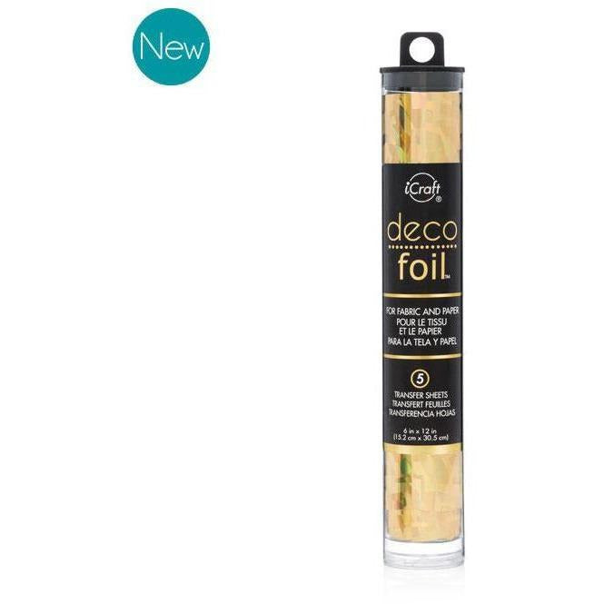 Deco Foil™ Transfer Sheets • Gold Shattered Glass