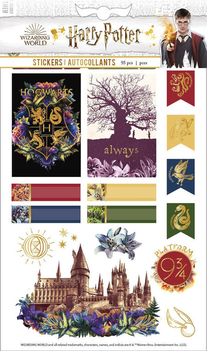 Paper House Productions - Harry Potter Planner Stickers- Floral Hogwarts