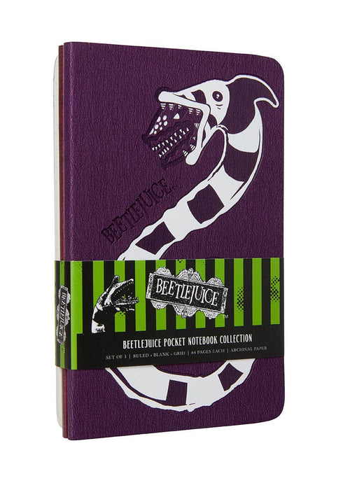 Insight Editions - Beetlejuice Pocket Notebook Collection (Set of 3)
