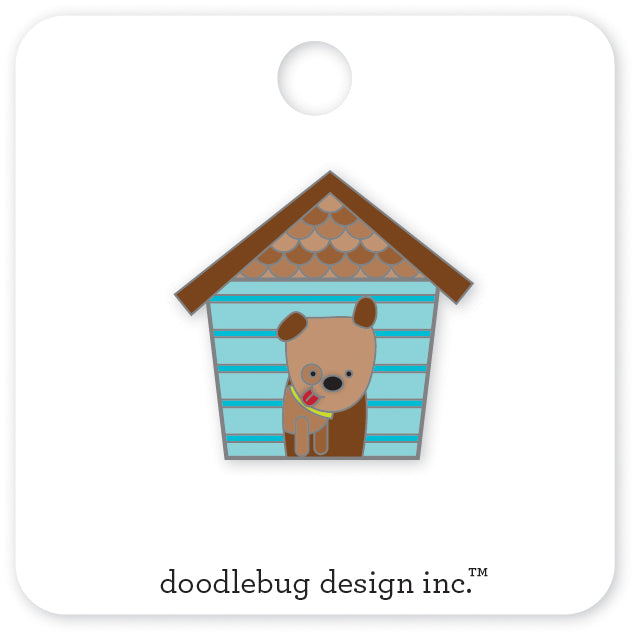 Doodlebug Design | Doggone Cute Collection Coordinates | Collectible Pin - Happy Home