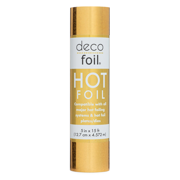 Deco Foil Hot Foils 5 in x 15 ft - GOLD UNICORN