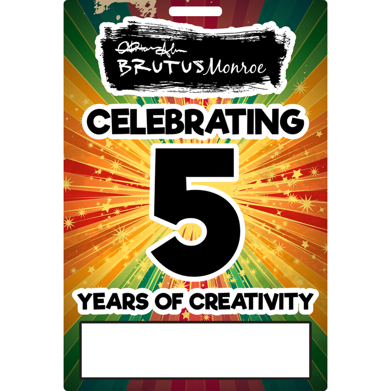 Brutus Monroe - 5th Year Name Badge