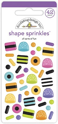 Self Adhesive Shape Sprinkles | All Sorts of Fun