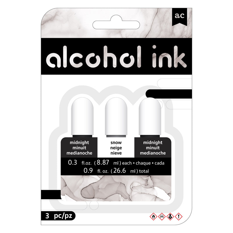 Midnight | American Crafts Alcohol Ink 0.3oz | 3/Pk