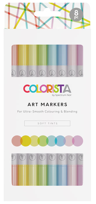 Colorista | Art Marker 8/Pkg | Soft Tints