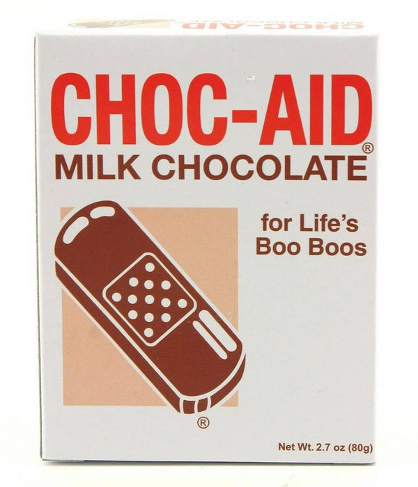 Choc-Aid Bandaids, Milk Chocolate, 2.7oz
