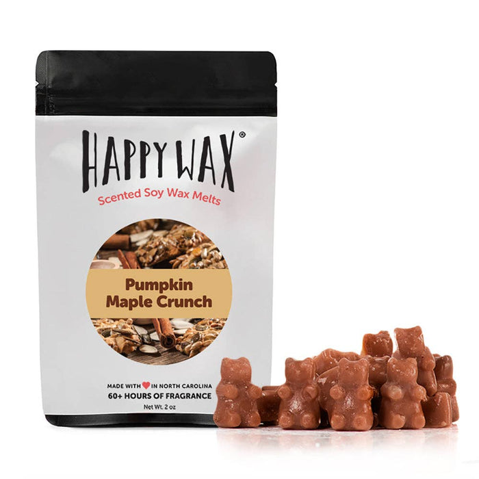 Happy Wax - Pumpkin Maple Crunch Wax Melts - Sample Pouch (2 oz)