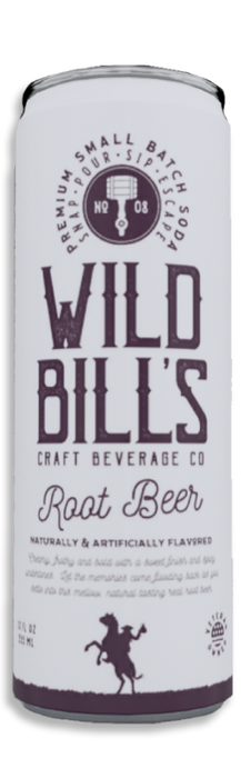 Wild Bill's Root Beer, 12oz Cans
