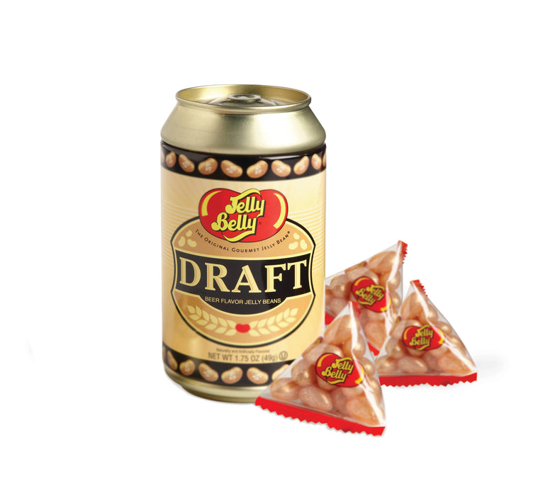 Jelly Belly Draft Beer Can Tin, 1.75oz Tin