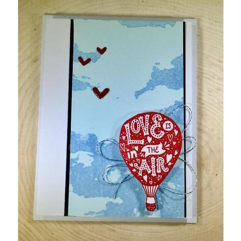 Clouds - 6x6 Background Stamp