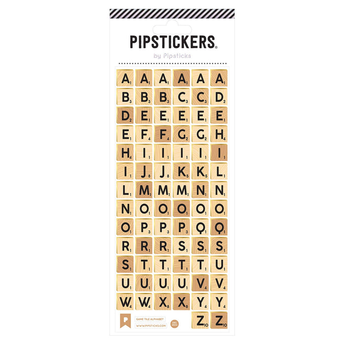 Pipsticks - Game Tile Alphabet