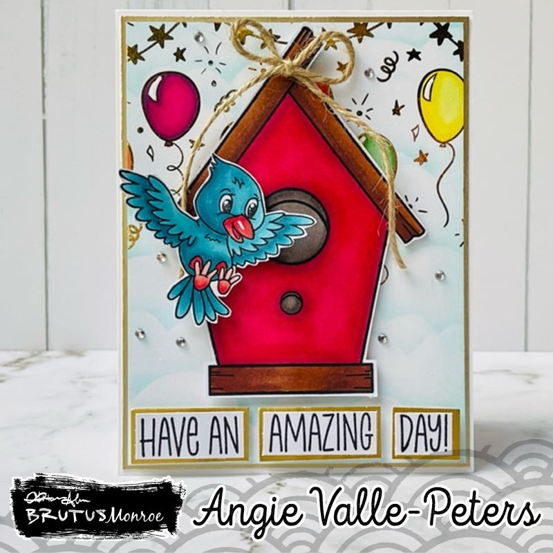 Birdhouses | 6x8 Stamp Set