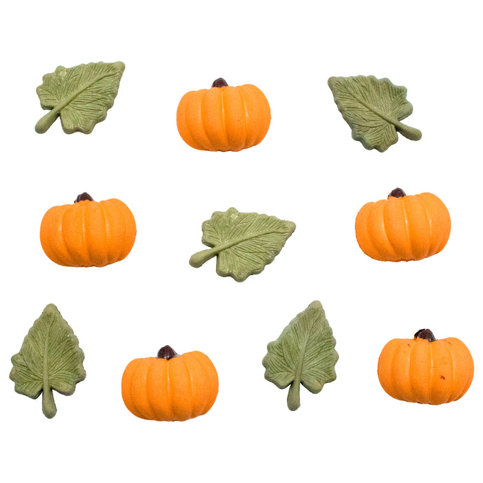 Buttons Galore & More - Pumpkin Harvest Fall Craft Buttons