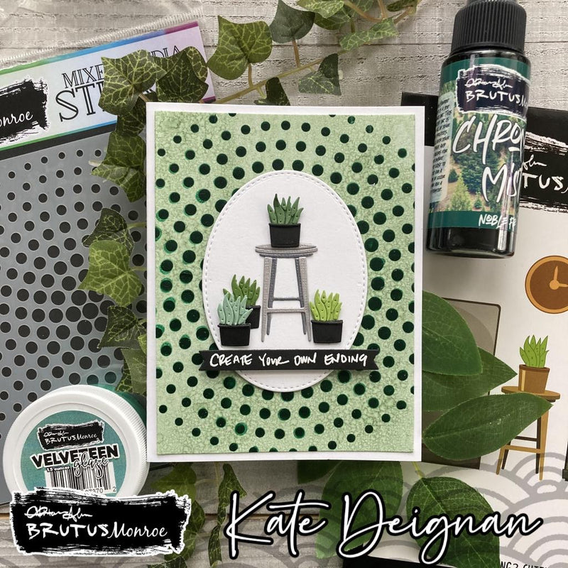 Circle Tone  | Mixed Media Stencil