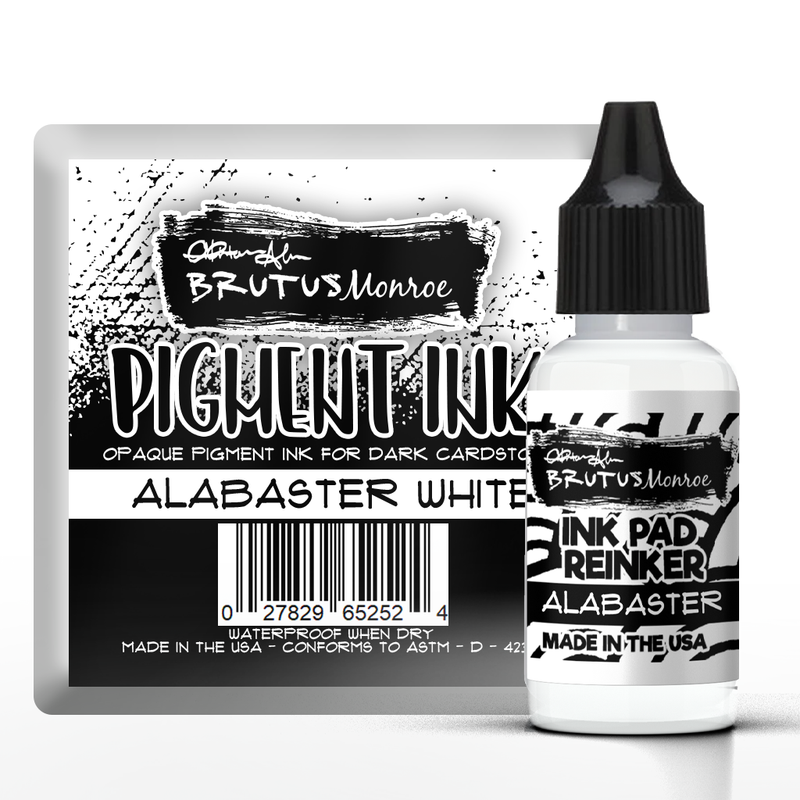 Alabaster | Ink Pad & Reinker Bundle
