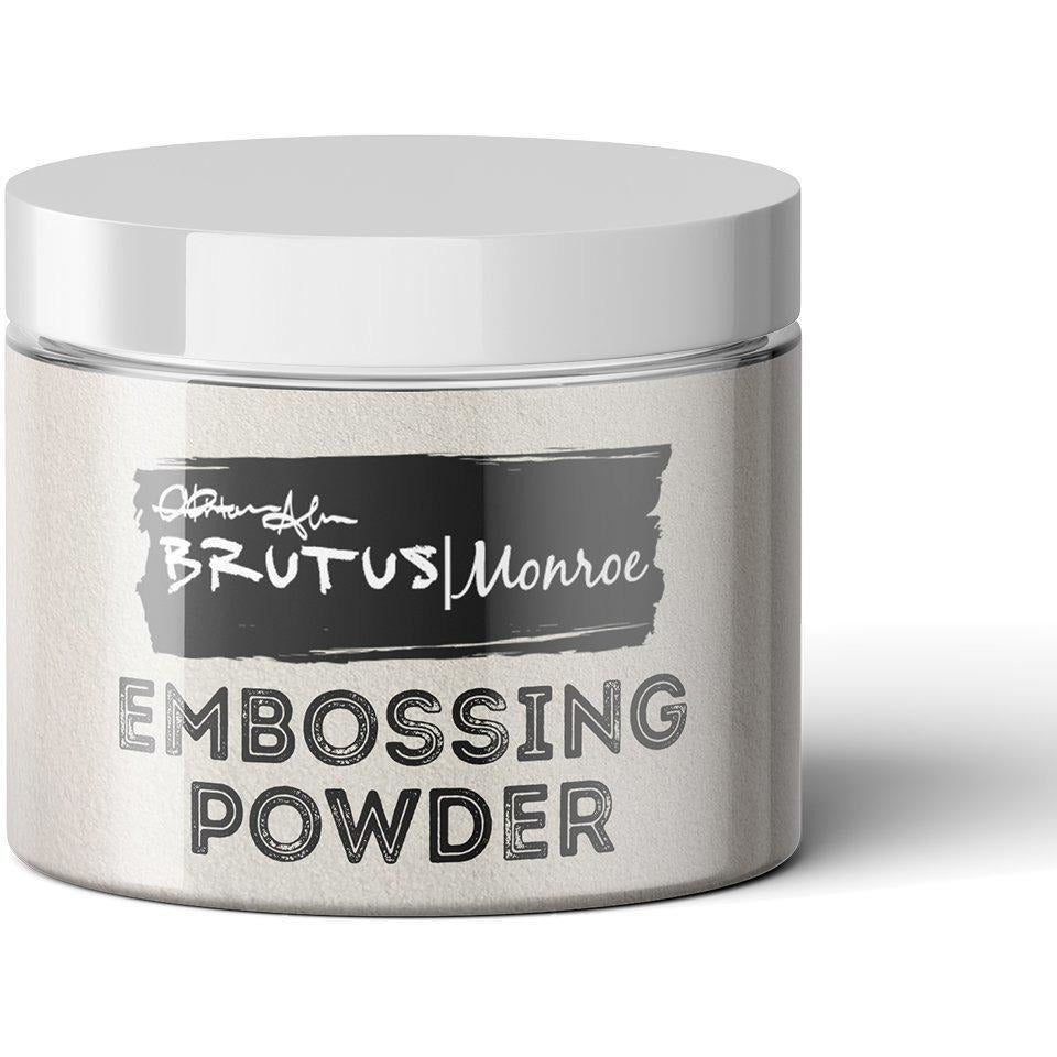Brutus Monroe Metallic Embossing Powder - Sterling Sparkle