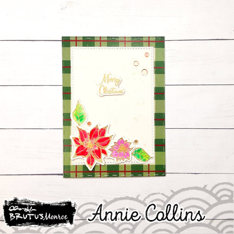 Poinsettia Builder | 4x6 Stamp Set