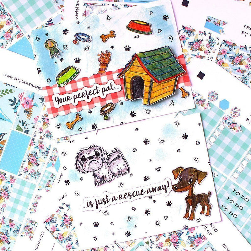 Brutus & Friends | 4 x6 Stamp