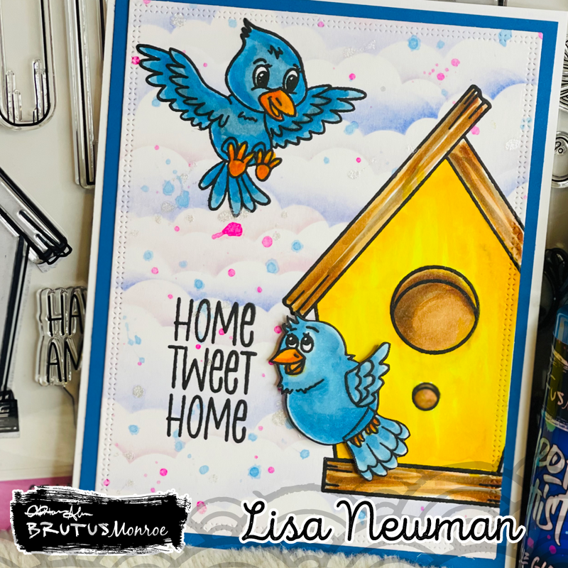 Birdhouses | 6x8 Stamp Set