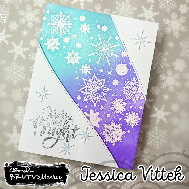 Snowflake Swirl | 6x8 Stamp Set