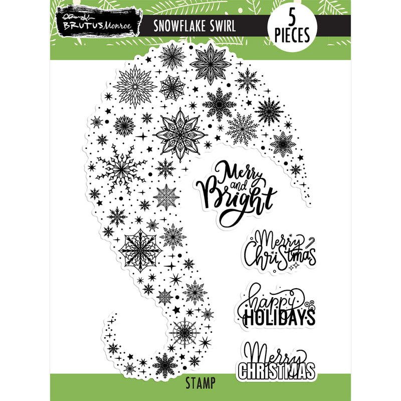 Snowflake Swirl | 6x8 Stamp Set