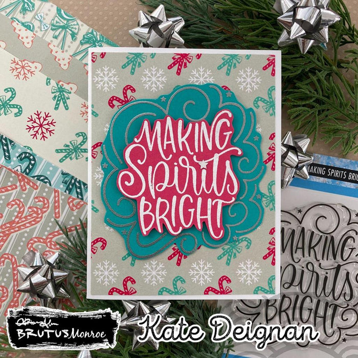 Making Spirits Bright 4x4 Stamp Set