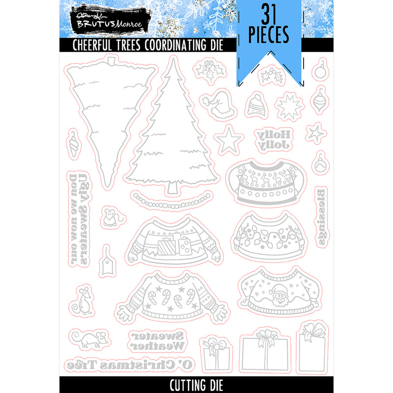 Cheerful Trees | Coordinating Die