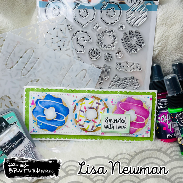 Sprinkled With Love 6x8 Stamp Set