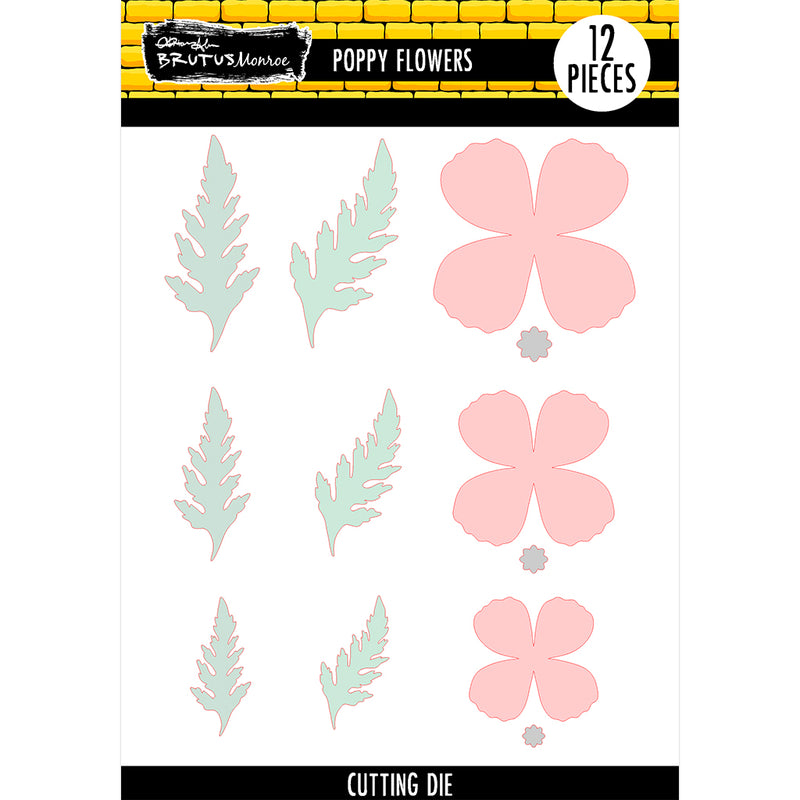 Poppy Flowers  | Cutting Die