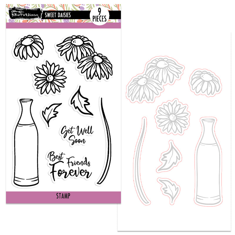 Sweet Daisies  |  Stamp & Die Bundle