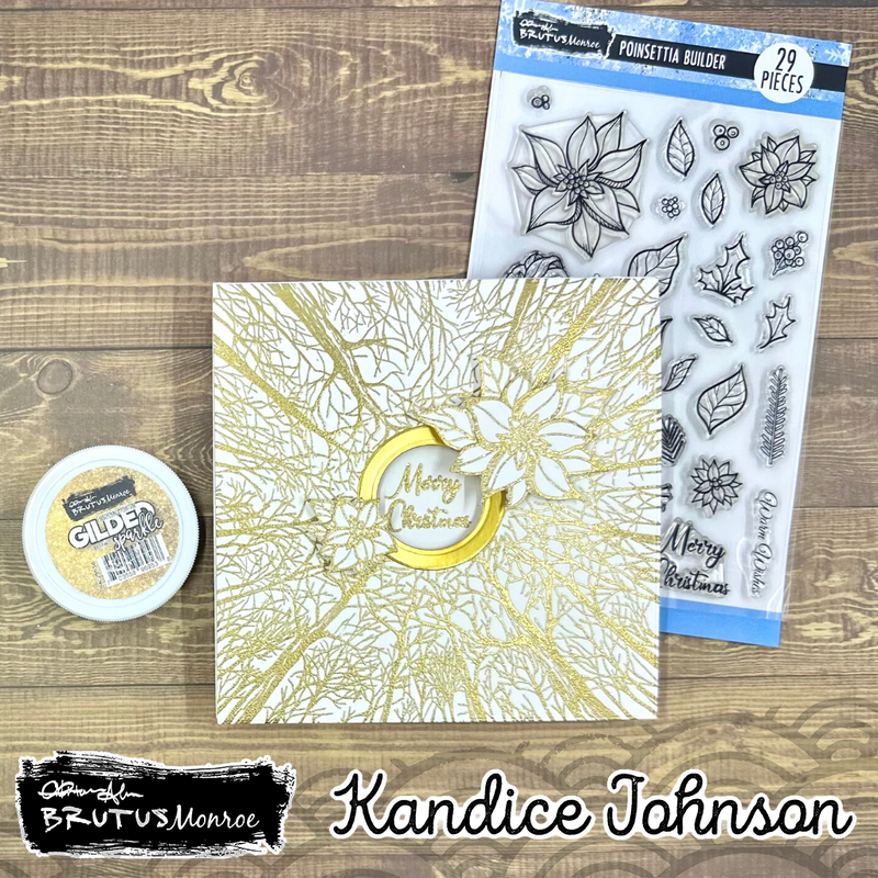 Poinsettia Builder | 4x6 Stamp Set