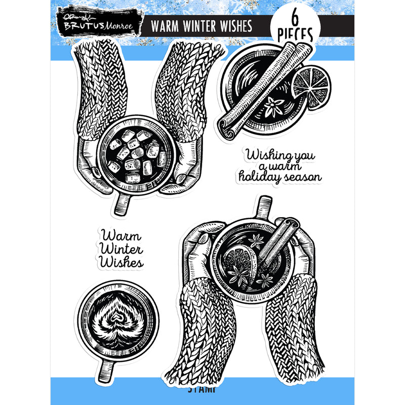 Warm Winter Wishes | 6x8 Stamp Set